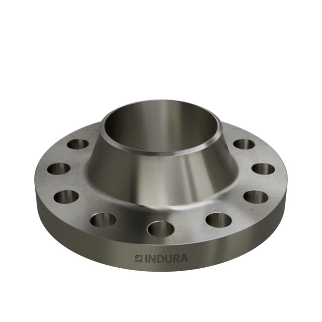 Flanges, Stainless, EN 1092-1, Weld-neck flange, T:11, PN100, B2, DN150, 168,3, AISI316L, 1.4404, ISO
