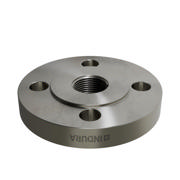 Flanges, Stainless, EN 1092-1, Threaded flange, T:13, PN10-40, B1, DN20, 3/4", AISI316L, 1.4404, 