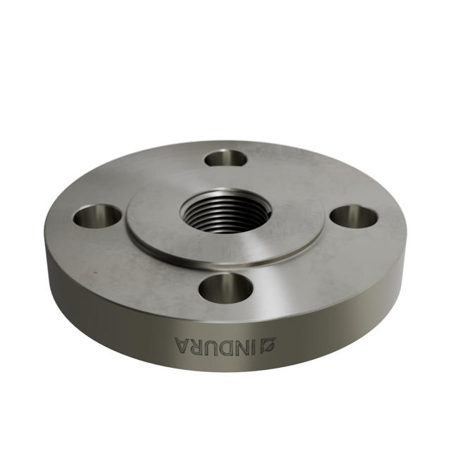 Flanges, Stainless, EN 1092-1, Threaded flange, T:13, PN10-40, B1, DN20, 3/4", AISI316L, 1.4404, 