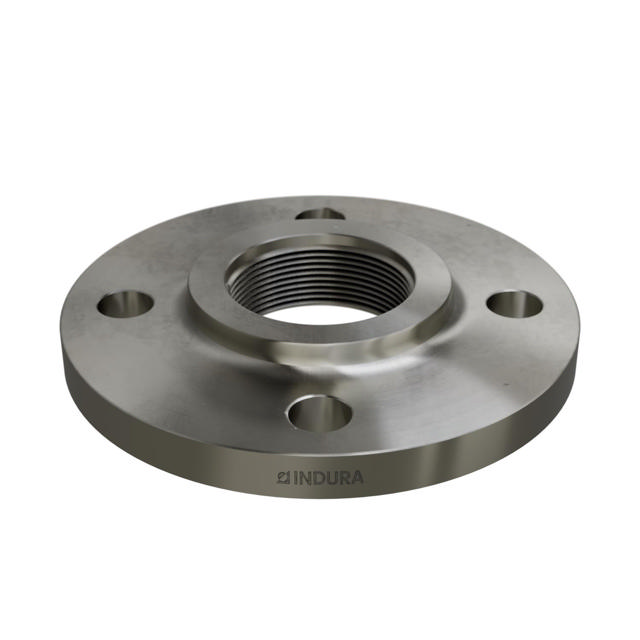Flanges, Stainless, EN 1092-1, Threaded flange, T:13, PN10-16, B1, DN50, 2", AISI316L, 1.4404, 
