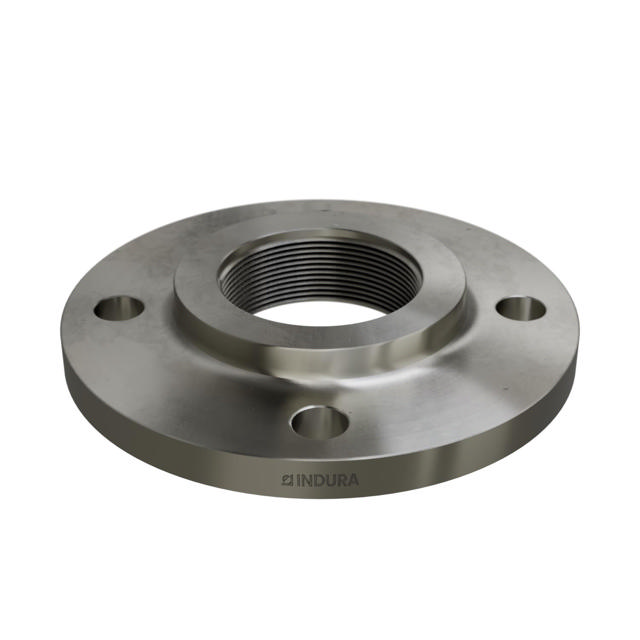 Flanges, Stainless, EN 1092-1, Threaded flange, T:13, PN10-16, B1, DN65, 2 1/2", AISI316L, 1.4404, 