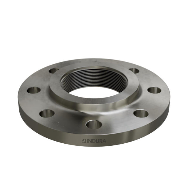 Flanges, Stainless, EN 1092-1, Threaded flange, T:13, PN10-16, B1, DN80, 3", AISI316L, 1.4404, 
