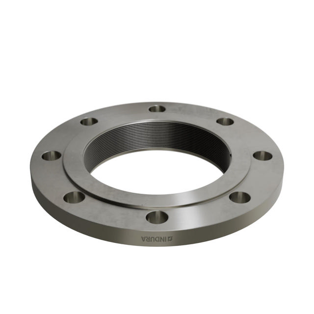 Flanges, Stainless, EN 1092-1, Threaded flange, T:13, PN10-16, B1, DN150, 6", AISI316L, 1.4404, 