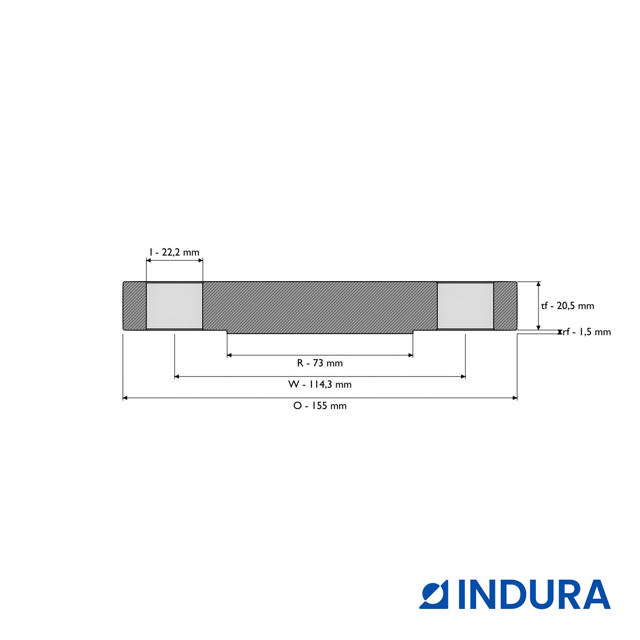Blind flange