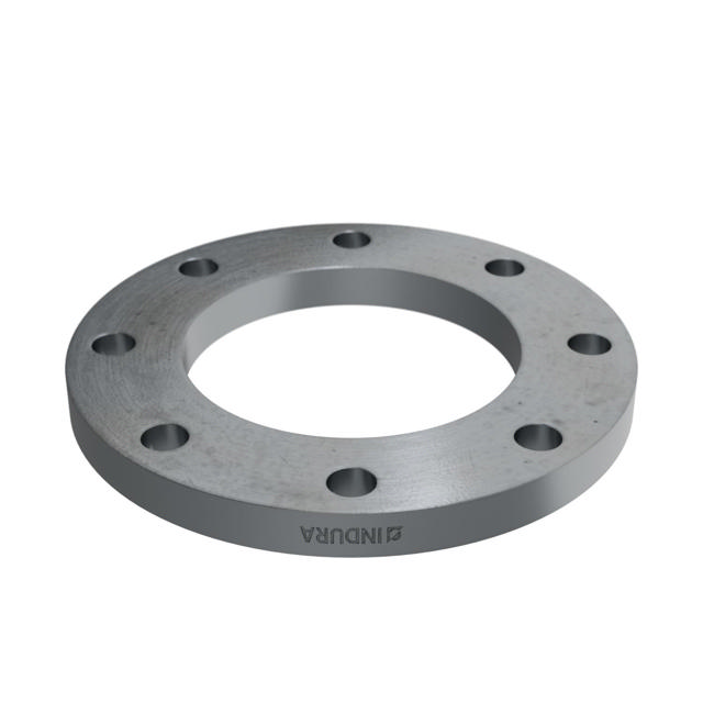 Flanges, HDG, Carbon, EN 1092-1, Plate flange, T:01, PN10-16, A, DN150, 168,3, P250GH, 1.0460, 