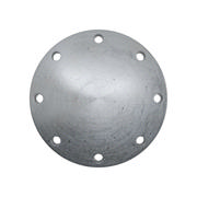 Flanges, HDG, Carbon, EN 1092-1, Blind flange, T:05, PN10, A, DN200, S235JR, 1.0038, 