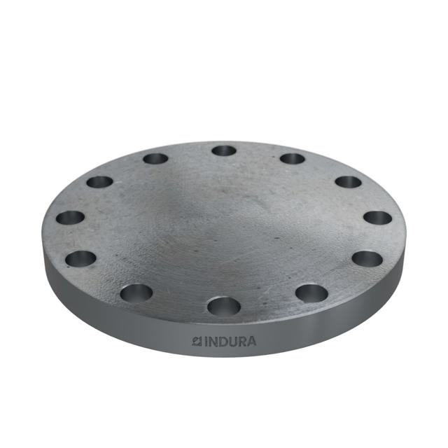 Flanges, HDG, Carbon, EN 1092-1, Blind flange, T:05, PN40, A, DN200, P250GH, 1.0460, 
