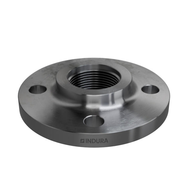 Flanges, Carbon, EN 1092-1, Threaded flange, T:13, PN6, B1, DN32, 1 1/4", P250GH, 1.0460, 