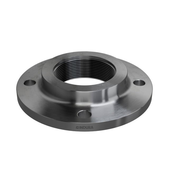 Flanges, Carbon, EN 1092-1, Threaded flange, T:13, PN6, B1, DN65, 2 1/2", P250GH, 1.0460, 