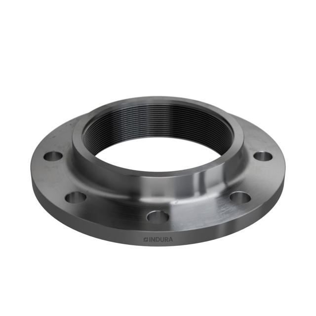 Flanges, Carbon, EN 1092-1, Threaded flange, T:13, PN6, B1, DN125, 5", P250GH, 1.0460, 