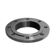 Flanges, Sort, EN 1092-1, Gevindflange, T:13, PN6, B1, DN125, 5", P250GH, 1.0460, 