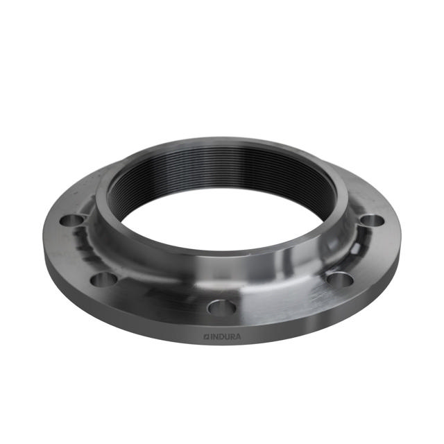 Flanges, Carbon, EN 1092-1, Threaded flange, T:13, PN6, B1, DN150, 6", P250GH, 1.0460, 