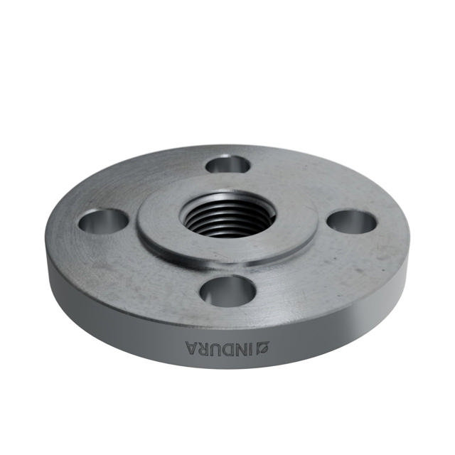 Flanges, HDG, Carbon, EN 1092-1, Threaded flange, T:13, PN6, B1, DN15, 1/2", P250GH, 1.0460, 