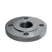 Flanges, FVE, Kohlenstoffstahl, EN 1092-1, Gewindeflansch, T:13, PN6, B1, DN25, 1", P250GH, 1.0460, 