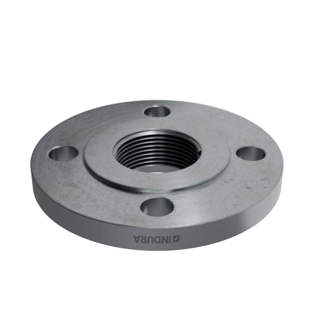 Flanges, HDG, Carbon, EN 1092-1, Threaded flange, T:13, PN6, B1, DN32, 1 1/4", P250GH, 1.0460, 