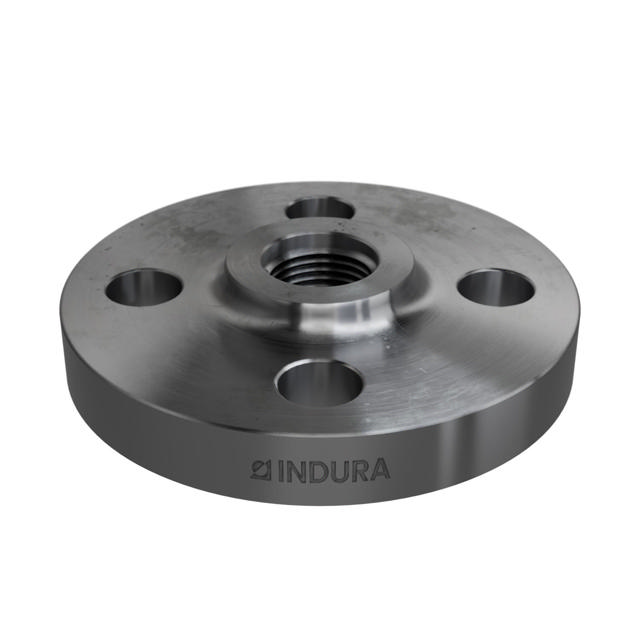 Flanges, Carbon, EN 1092-1, Threaded flange, T:13, PN10-40, B1, DN15, 1/2", P250GH, 1.0460, 