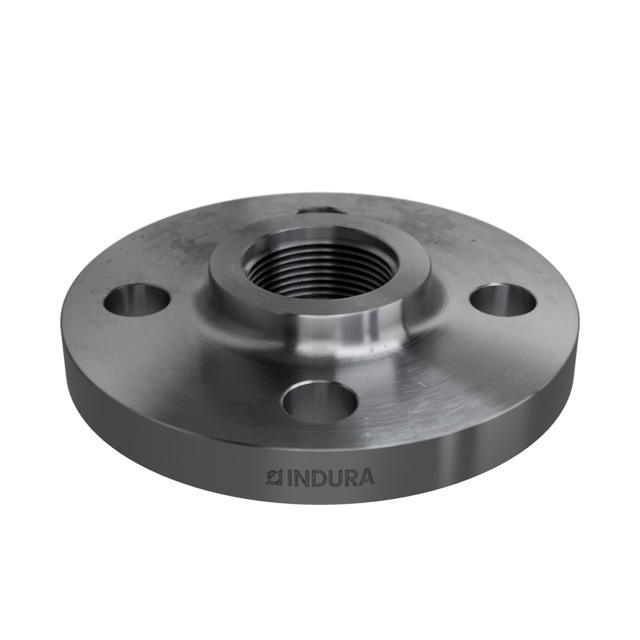 Flanges, Carbon, EN 1092-1, Threaded flange, T:13, PN10-40, B1, DN32, 1 1/4", P250GH, 1.0460, 