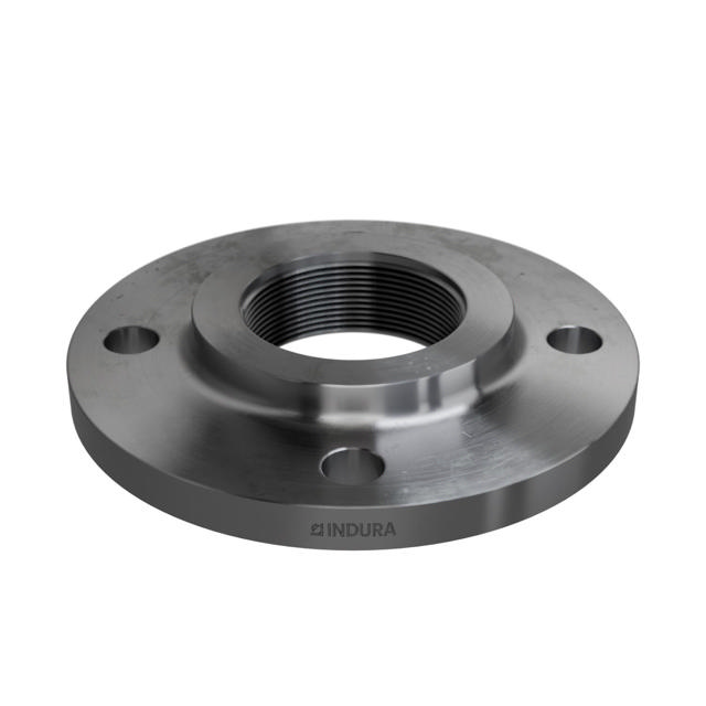 Flanges, Carbon, EN 1092-1, Threaded flange, T:13, PN10-16, B1, DN65, 2 1/2", P250GH, 1.0460, 