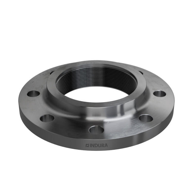 Flanges, Carbon, EN 1092-1, Threaded flange, T:13, PN10-16, B1, DN100, 4", P250GH, 1.0460, 