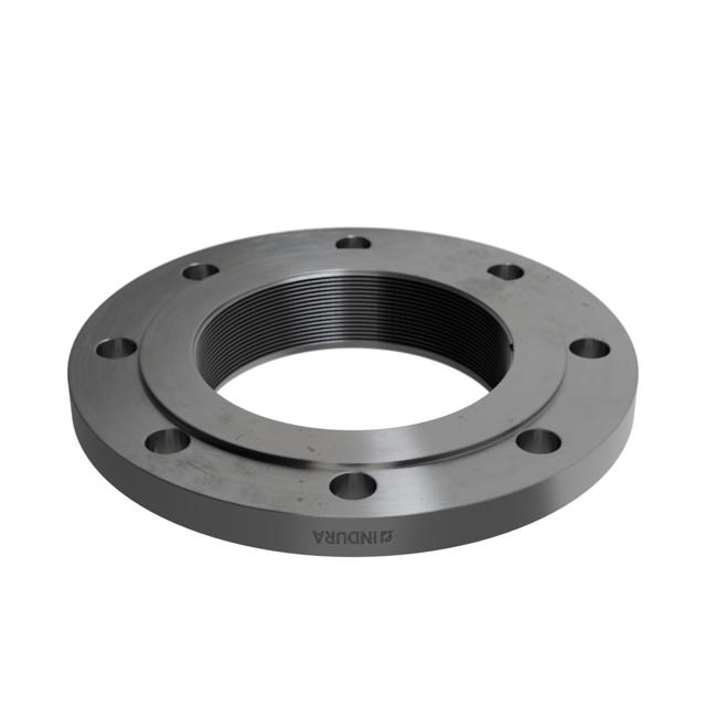 Flanges, Stal węglowa, EN 1092-1, Kołnierz gwintowany, T:13, PN10-16, B1, DN125, 5", P250GH, 1.0460, 