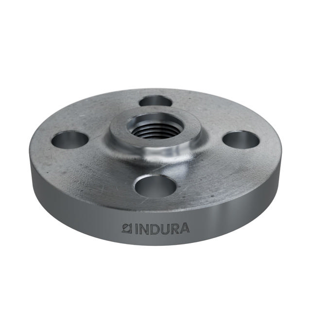 Flanges, HDG, Carbon, EN 1092-1, Threaded flange, T:13, PN10-40, B1, DN15, 1/2", P250GH, 1.0460, 