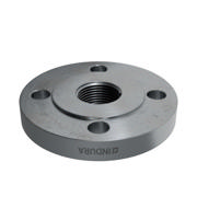 Flanges, HDG, Carbon, EN 1092-1, Threaded flange, T:13, PN10-40, B1, DN25, 1", P250GH, 1.0460, 