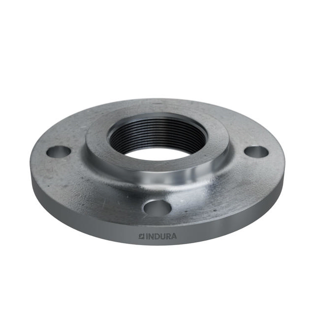 Flanges, HDG, Carbon, EN 1092-1, Threaded flange, T:13, PN10-16, B1, DN65, 2 1/2", P250GH, 1.0460, 