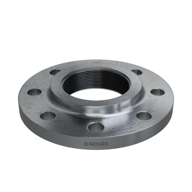 Flanges, HDG, Carbon, EN 1092-1, Threaded flange, T:13, PN10-16, B1, DN80, 3", P250GH, 1.0460, 
