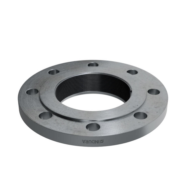 Flanges, HDG, Carbon, EN 1092-1, Threaded flange, T:13, PN10-16, B1, DN100, 4", P250GH, 1.0460, 
