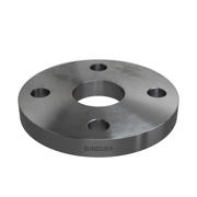 Flanges, Stal węglowa, EN 1092-1, Kołnierz płaski, T:01, PN10-40, A, DN40, 48,3, S235JR, 1.0038, 