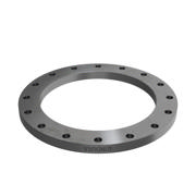 Flanges, Kohlenstoffstahl, EN 1092-1, Glatter Flansch, T:01, PN10, A, DN350, 368,0, S235JR, 1.0038, 