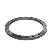 Flanges, Sort, EN 1092-1, Løsflange, T:04, PN10, A, DN600, 610,0, P250GH, 1.0460, 
