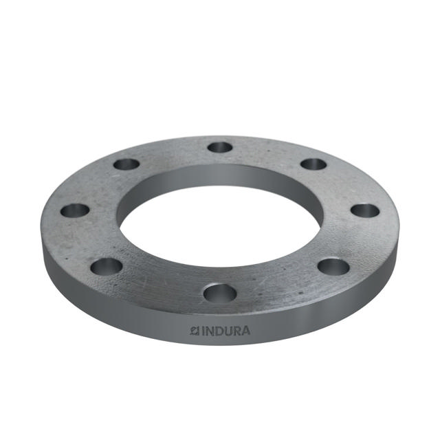 Flanges, HDG, Carbon, EN 1092-1, Loose plate flange, T:02, PN10-16, A, DN100, 110,0, S235JR, 1.0038, 