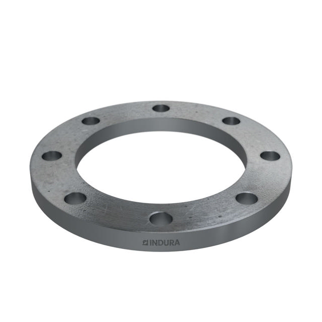 Flanges, HDG, Carbon, EN 1092-1, Loose plate flange, T:02, PN10-16, A, DN150, 180,0, S235JR, 1.0038, 