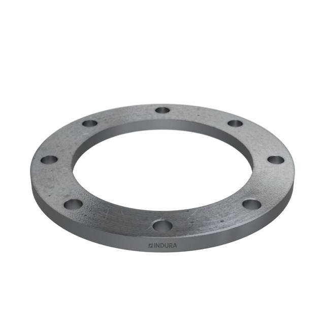 Flanges, HDG, Carbon, EN 1092-1, Loose plate flange, T:02, PN10, A, DN200, 200,0, S235JR, 1.0038, 