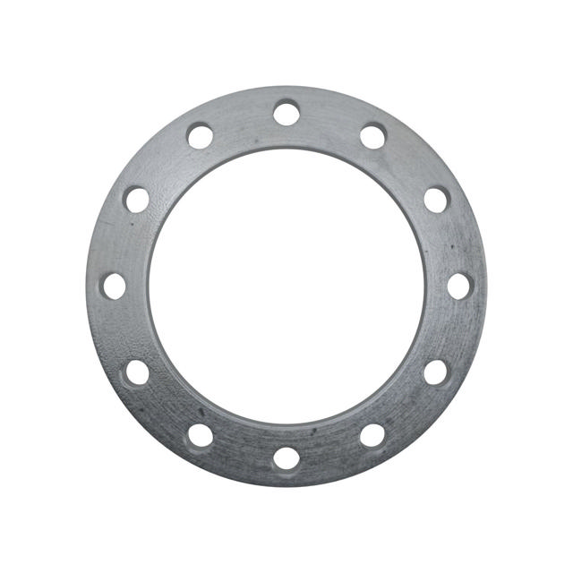 Flanges, HDG, Sort, EN 1092-1, Løsflange, T:02, PN16, A, DN200, 200,0, S235JR, 1.0038, 