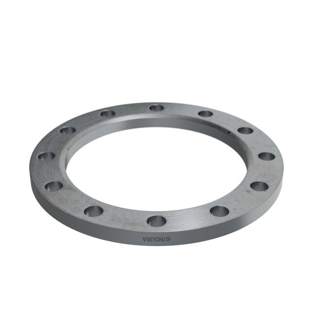 Flanges, HDG, Sort, EN 1092-1, Løsflange, T:02, PN16, A, DN250, 250,0, S235JR, 1.0038, 