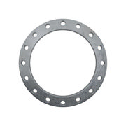 Flanges, HDG, Sort, EN 1092-1, Løsflange, T:02, PN16, A, DN350, 350,0, S235JR, 1.0038, 