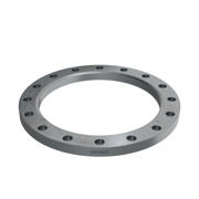 Flanges, HDG, Sort, EN 1092-1, Løsflange, T:02, PN16, A, DN350, 350,0, S235JR, 1.0038, 