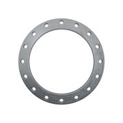 Flanges, HDG, Sort, EN 1092-1, Løsflange, T:02, PN10, A, DN400, 400,0, S235JR, 1.0038, 