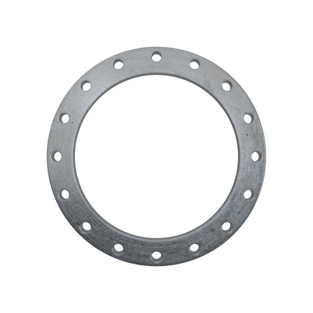 Flanges, HDG, Sort, EN 1092-1, Løsflange, T:02, PN10, A, DN400, 400,0, S235JR, 1.0038, 