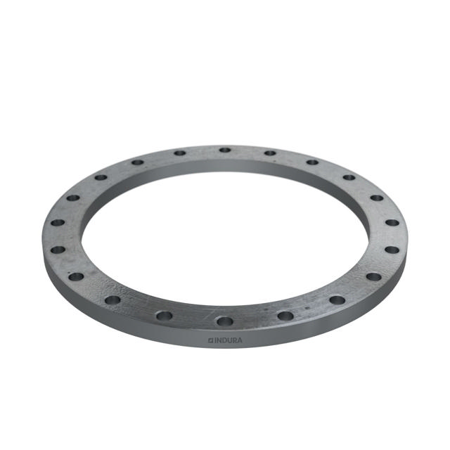 Flanges, HDG, Carbon, EN 1092-1, Loose plate flange, T:02, PN10, A, DN500, 500,0, S235JR, 1.0038, 