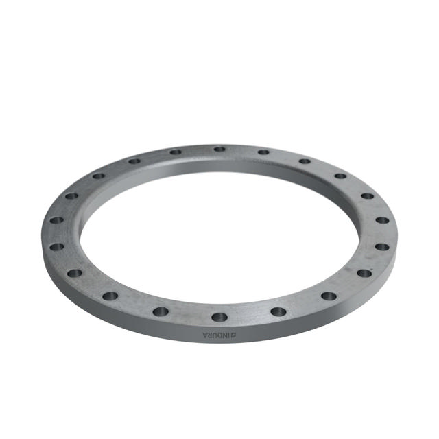 Flanges, HDG, Sort, EN 1092-1, Løsflange, T:02, PN10, A, DN500, 500,0, S235JR, 1.0038, 