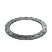 Flanges, HDG, Sort, EN 1092-1, Løsflange, T:02, PN10, A, DN600, 560,0, S235JR, 1.0038, 