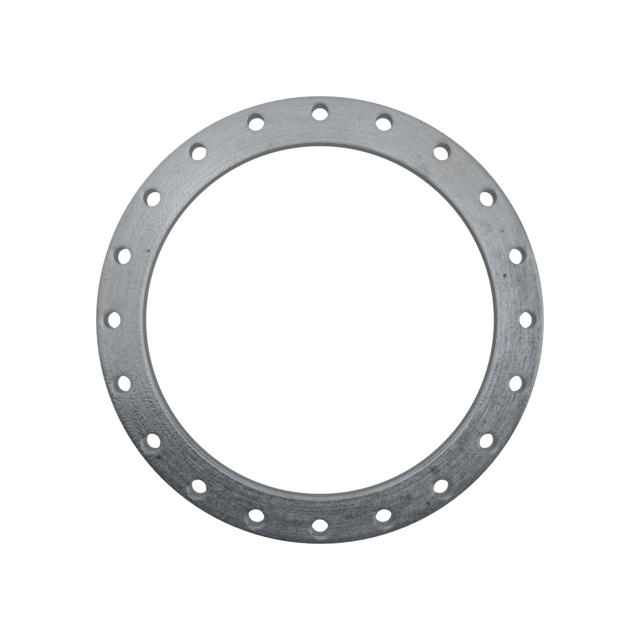 Flanges, HDG, Sort, EN 1092-1, Løsflange, T:02, PN10, A, DN600, 560,0, S235JR, 1.0038, 