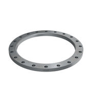 Flanges, HDG, Sort, EN 1092-1, Løsflange, T:02, PN10, A, DN600, 560,0, S235JR, 1.0038, 