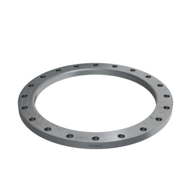 Flanges, HDG, Sort, EN 1092-1, Løsflange, T:02, PN10, A, DN600, 560,0, S235JR, 1.0038, 