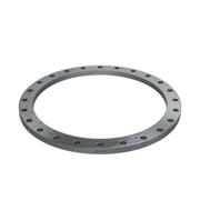 Flanges, HDG, Sort, EN 1092-1, Løsflange, T:02, PN10, A, DN700, 710,0, S235JR, 1.0038, 