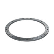 Flanges, HDG, Sort, EN 1092-1, Løsflange, T:02, PN10, A, DN900, 900,0, S235JR, 1.0038, 