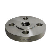 Flanges, Stainless, EN 1092-1, Threaded flange, T:13, PN10-40, B1, DN15, 1/2", AISI316TI, 1.4571, 